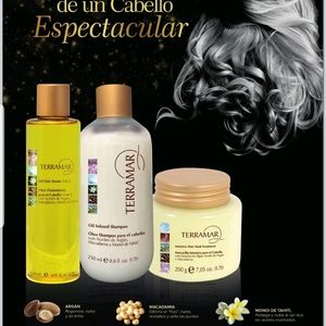 Shampoo/oleo Mascarilla Intensiva, y  Oleo P/Pelo